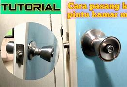 Cara Pasang Kunci Pintu Kamar